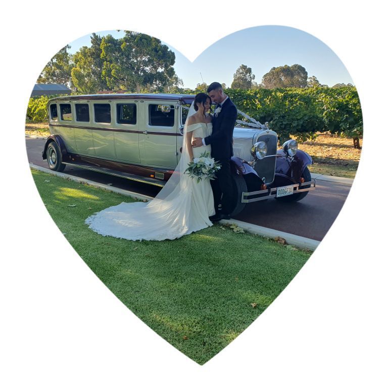 Sandalford wedding limo