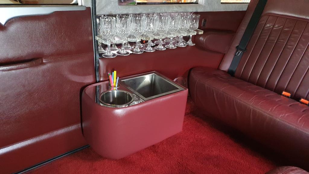 vintage limo bar